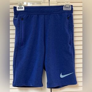 Nike Dri-FIT Blue Training Boy’s Sweat Shorts - Size Medium - VGUC